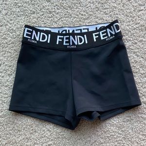 NWOT fendi high waist shorts sz IT36 authentic